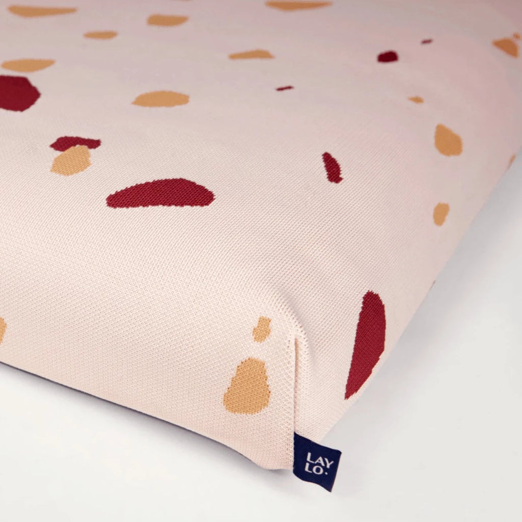 Pink Terrazzo Mid-Century Modern Dog Bed or Bed Cover - Sir Dogwood