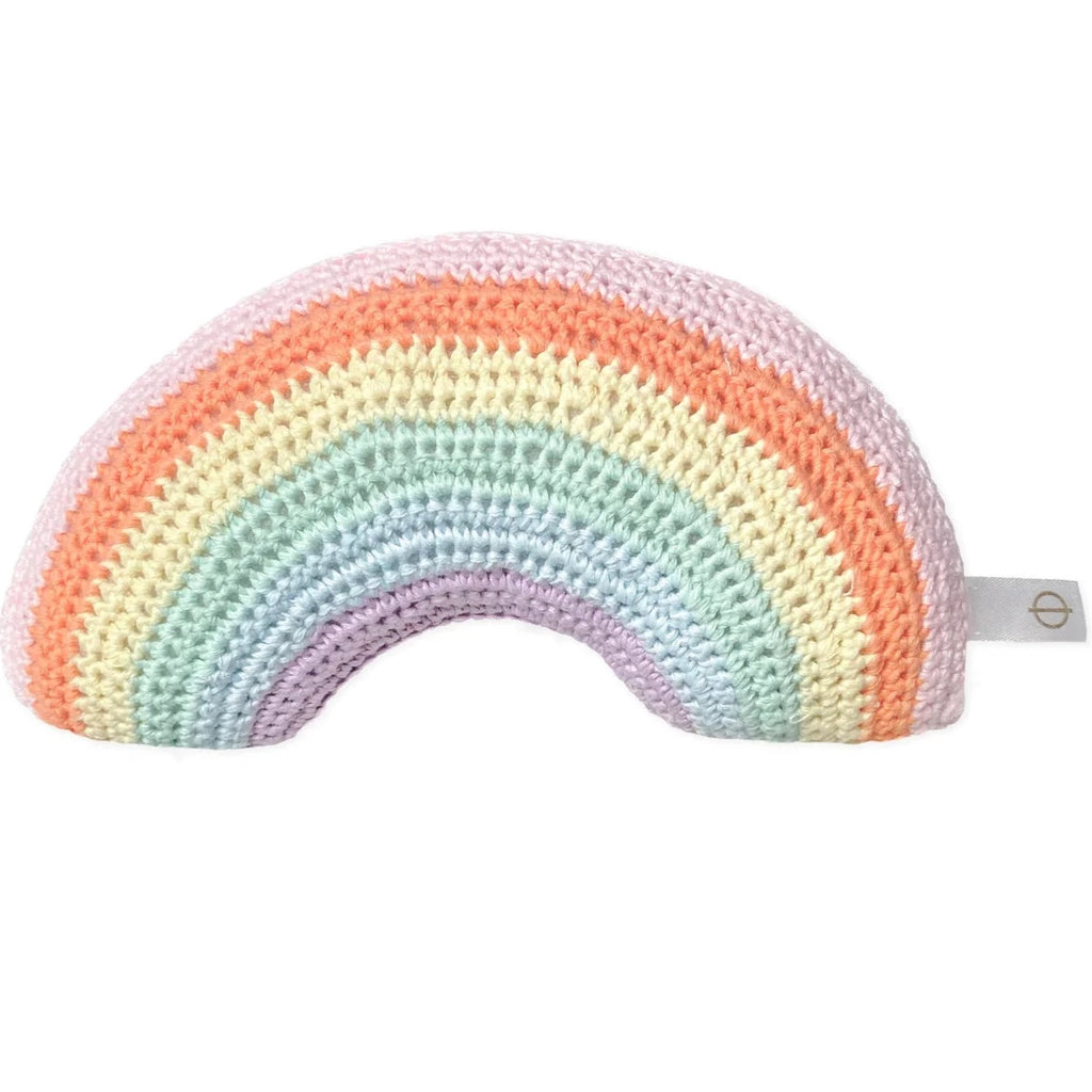 Rainbow Crochet Dog Toy - Sir Dogwood