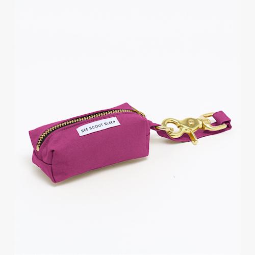 The Scot Pooch Pouch Magenta - Sir Dogwood