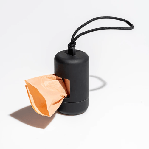 Poop Bag Holder Black Sir Dogwood