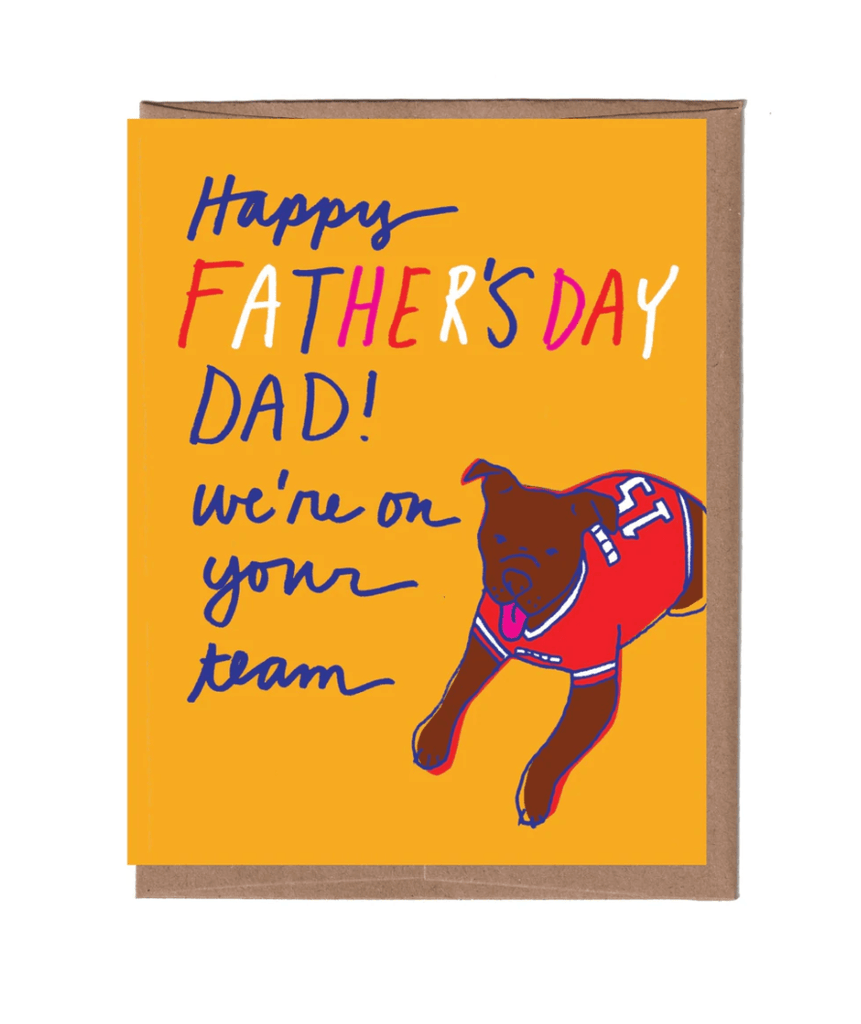 Dog Jersey Father's Day Card - Sir Dogwood