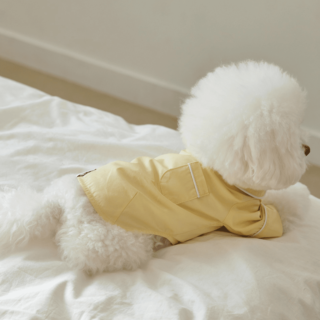 Cotton Sleepwear Top Yellow - Sir Dogwood
