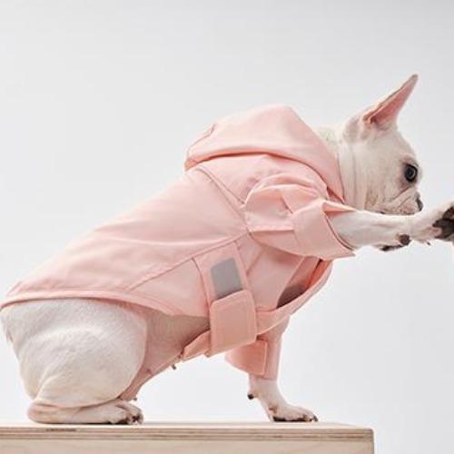 Tribeca Raincoat Pink - Sir Dogwood