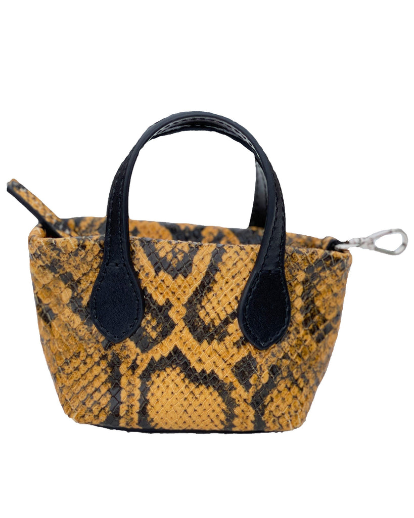 Clean Up Purse Embossed Yellow - Sir Dogwood