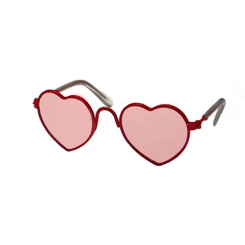 Heart Glasses Red - Sir Dogwood