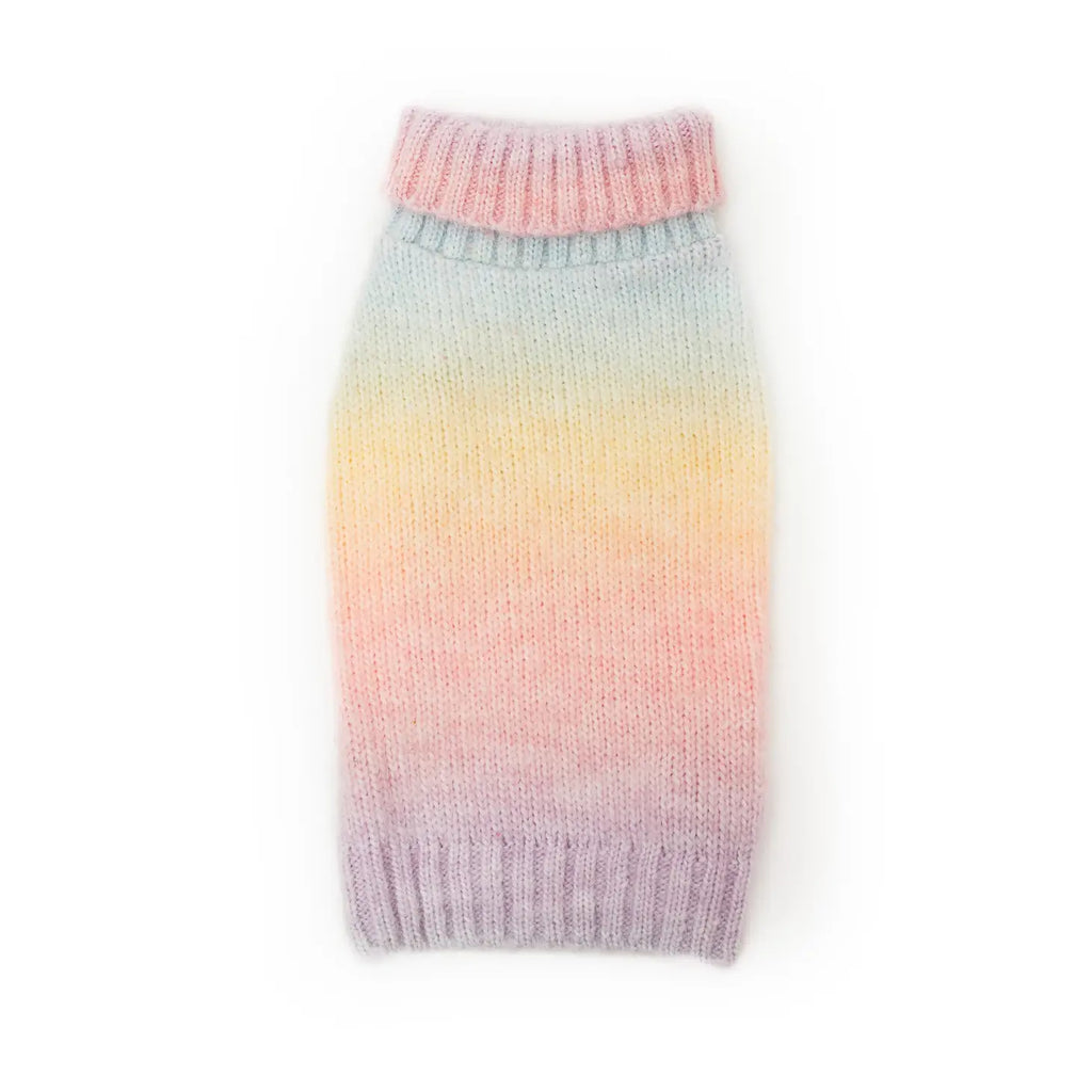 Pastel Rainbow Ombre Sweater - Sir Dogwood