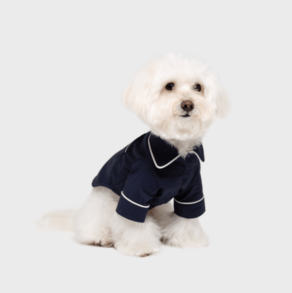 Cotton Sleepwear Top Navy - Sir Dogwood
