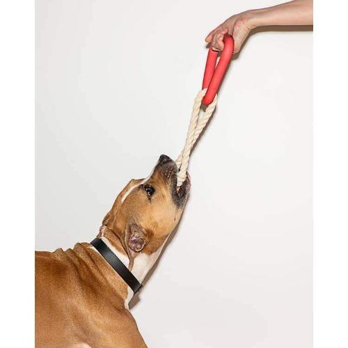 Triangle Tug Toy Red - Sir Dogwood