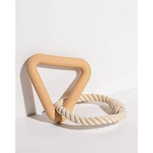 Triangle Tug Toy Tan - Sir Dogwood