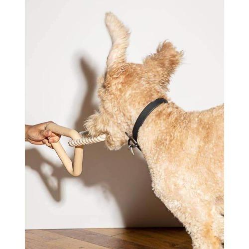 Triangle Tug Toy Tan - Sir Dogwood